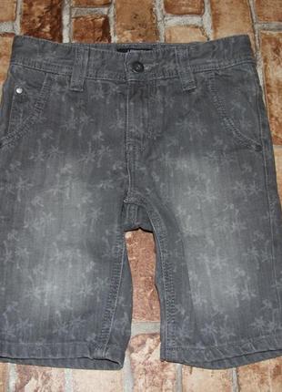 Стильные шорты бермуды мальчику джинсовые 8 лет4 фото