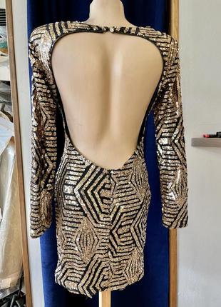 Платье с открытой спиной 5