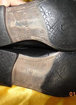 Фирменние стильние деловие нарядние кожание туфлі bugati бугати .4210 фото