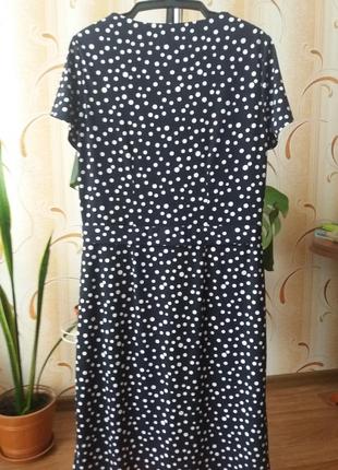 Платье принт горох.р.48/50.бренд. 7