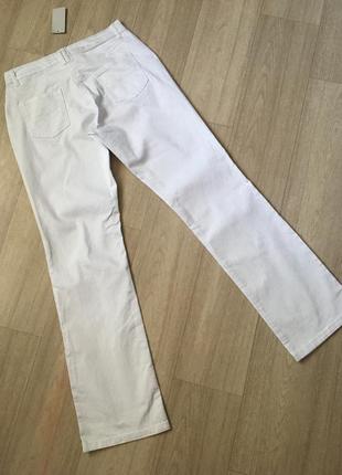 Белоснежные качественные джинсы прямого кроя размер евро 40 esmara lidl3 фото