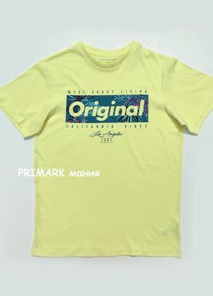 Чоловіча футболка з принтом primark1 фото