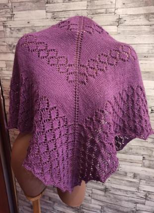 Шикарный мохеровый бактус, платок