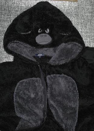 Кигуруми easy обезьяна кинг конг человечек слип пижама домашний костюм комбинезон2 фото