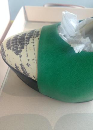 Зеленые туфли5 фото