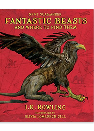 Фантастические твари на английском подарочное издание fantastic beasts and where to find them