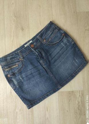 🔥🔥🔥классная короткая джинсовая юбка от pimkie1 фото