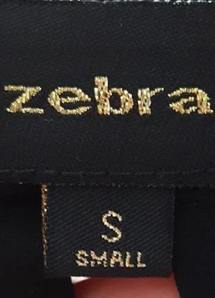 Оригинал.стильная,фирменная блуза-рубашка zebra4 фото