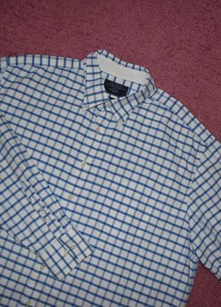 Сорочка в клітку з довгим рукавом