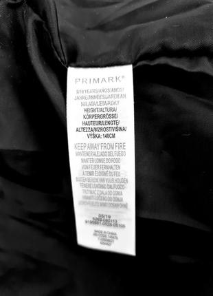 Пуховик парка длинная для девочки с капюшоном primark5 фото