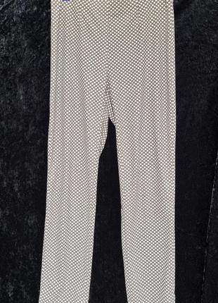 Стрейчевые брюки в горошек seductive sabrina, р. s-m1 фото
