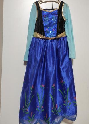 Карнавальна сукня анни на 7-8лет