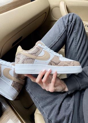 😍🐍🐍🐍nike air force 1 low skin🐍😍🐍жіночі демісезонні кросівки найк форс6 фото