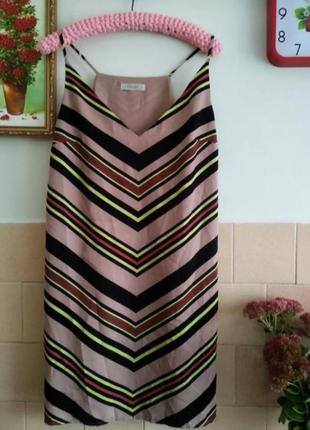 Сарафан -плаття на літо смужка р 14