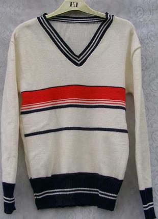 Пуловер кофта джемпер свитер лонгслив вырез v