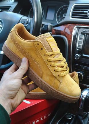 Чоловічі кросівки puma suede classic broguе