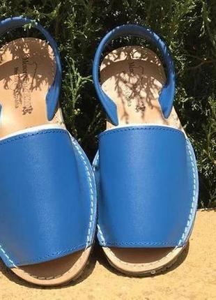 Кожаные женские сандали испания