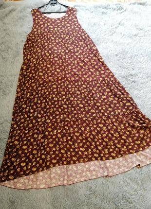 Сукня натуральна тканина штапель