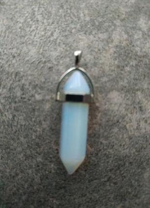Подвеска из нат.камня- лунный камень