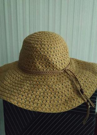 Соломенная шляпа,шляпа на море на пляж2 фото