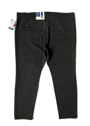 Черные джеггинсы c&a the jegging jeans, батал, большой размер, 56 р. европейский6 фото