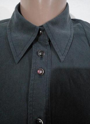 Винтажная шелковая рубашка  spengler2 фото
