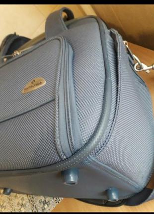 Добротная брендовая дорожная сумка чемодан4 фото