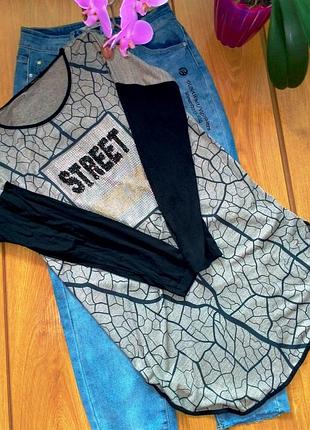 Сукня туніка зі стразами 4