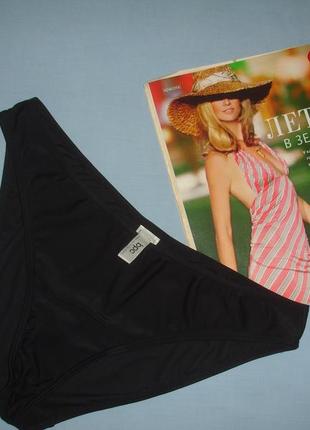 Низ від купальника жіночі плавки розмір 48 / 14 чорний бікіні