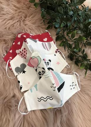 Дитяча захисна багаторазова маска