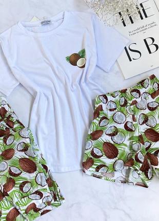 Пижама с кокосами