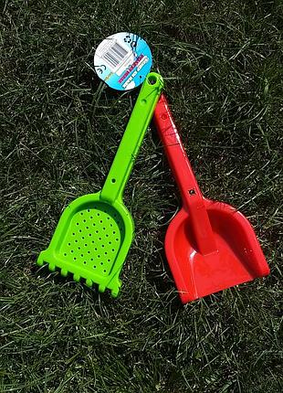 Набір лопатка і грабельки 30см