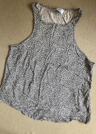 Майка леопардовый принт