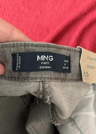 Комплект худи и скинни джинсы на девочку 8-10 лет от mango kids5 фото
