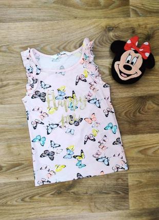 Майка ,маечка h&m 4-6