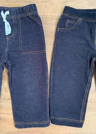 Комплект штанишки „джинсы“ тм «carter’s” р.24m.1 фото