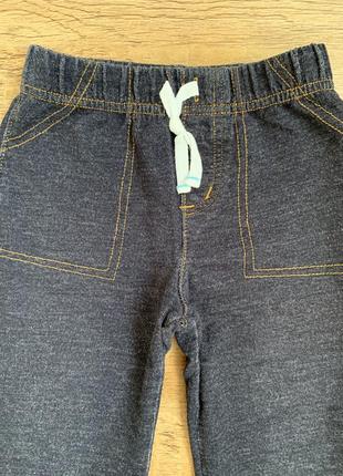 Штанишки „джинсы“ тм «carter’s” р.24m.3 фото