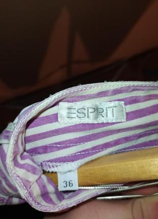 Полосатые яркие летние женские штаны esprit(не zara, bershka, pull and beer)5 фото