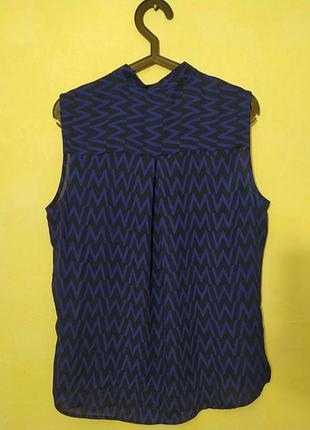 Легкая шикарная стильная летняя шифоновая блуза блузка блузочка кофточка4 фото