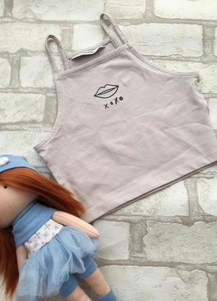 Детский топ, футболка для девочки george (рр. (110-128)