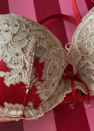 Комплект белья victorias secret vs виктория сикрет трусики лиф пояс бра8 фото