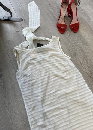 Нове ніжне плаття сарафан в смужку платьеце7 фото