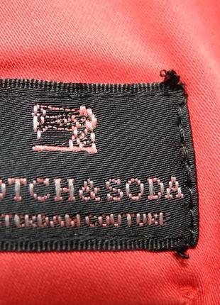 Мужские джинсы scotch&soda кирпичного цвета. р.54 w36 l345 фото