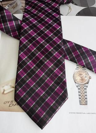 Брендовий краватка шовк5 фото