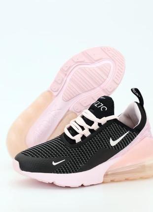 Жіночі кросівки nike air max 270 black/pink