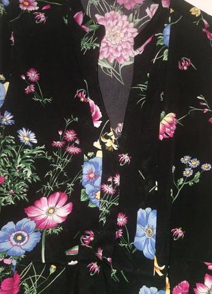 Дизайнерська блуза сорочка сукня туніка натуральний шовк4 фото