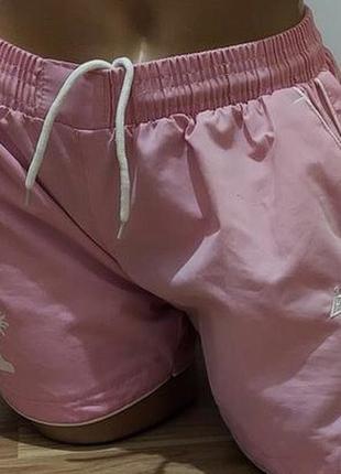 Розовые пляжные шорты размер 10/12