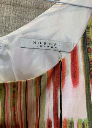 Шелковый сарафан платье nougat london, размер xs-s.3 фото