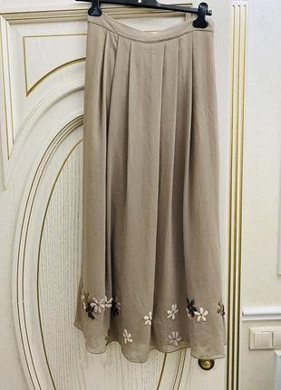Спідниця . шифон. італія