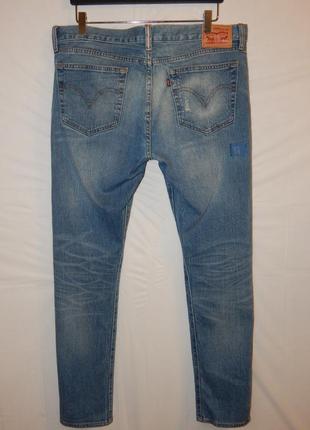 Джинси levi's boyfriend skinny fit red selvedge denim7 фото